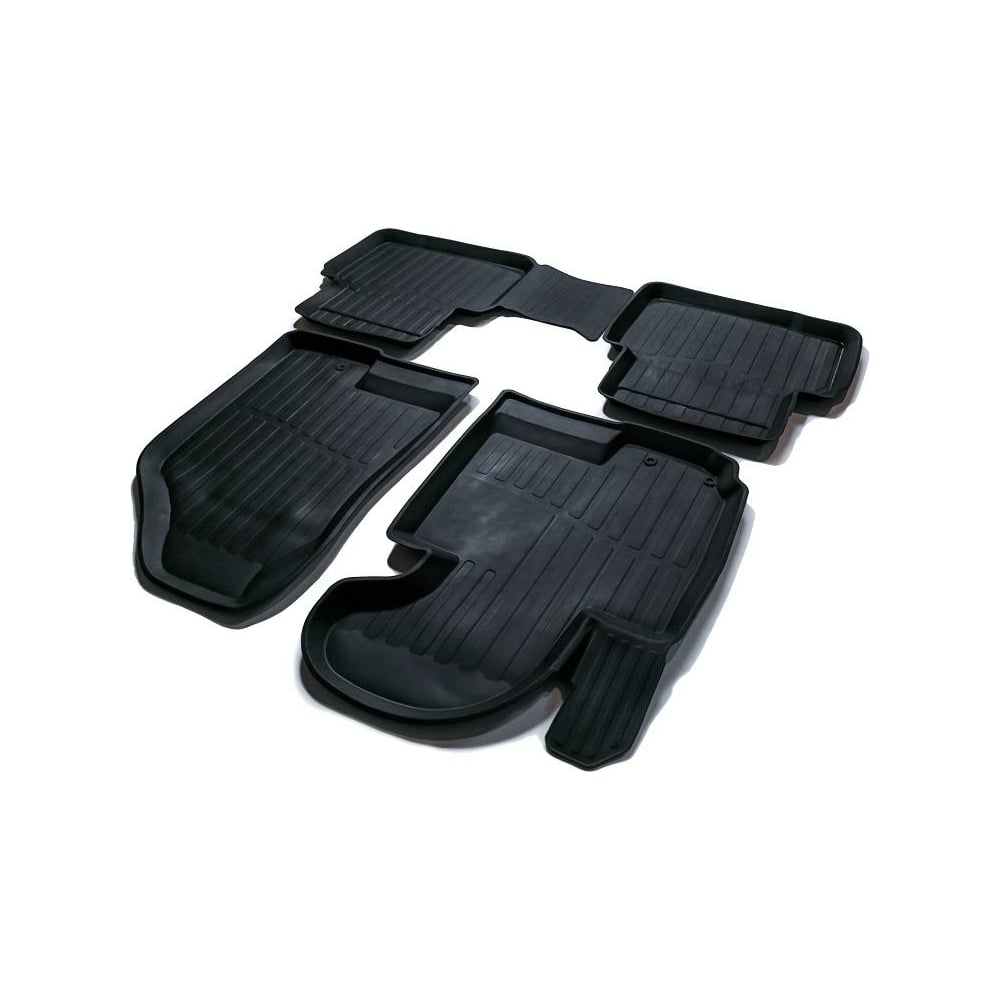 Резиновые коврики в салон Hyundai ix35 2010-2015 SRTK передние коврики для kia sportage iii 2010 2015 vicecar