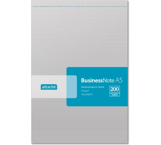 Изображение товара Блокнот Attache МИКРОПЕРФОРАЦИЯ А5 100л. склейка линейка 212942