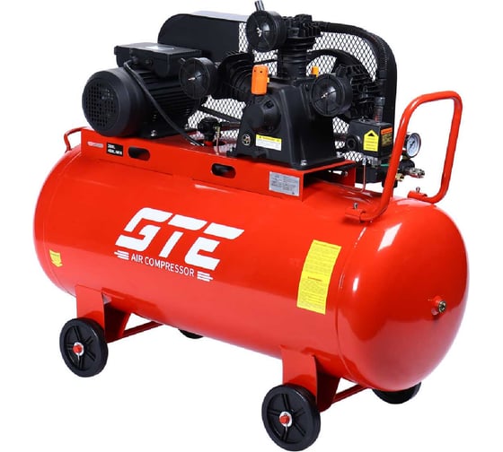 Изображение товара Компрессор поршневой с ременным приводом GTE 220В, ресив. 200л, 400л/мин. -MR4200400B GTE-MR4200400B