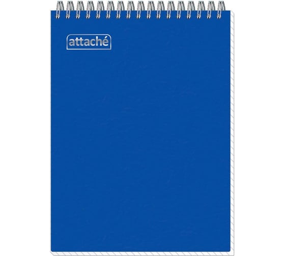 Изображение товара Блокнот на спирали 60 шт в упаковке Attache А5 80л. клетка однотонная пластиковая обложка 204993