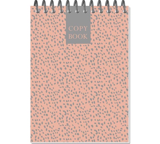 Изображение товара Блокнот 60 шт в упаковке Attache Fleur А6 60л точка греб. верхний обложка глянцевая ламинированная Коралл 1223695