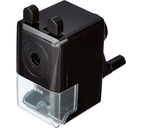 Изображение товара Механическая точилка Attache Economy, 8 мм, фиксация карандаша, чёрная 1019184