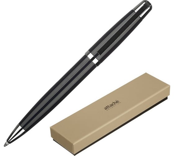 Изображение товара Автоматическая шариковая ручка Attache Selection синий корпус, синий стержень 1081760