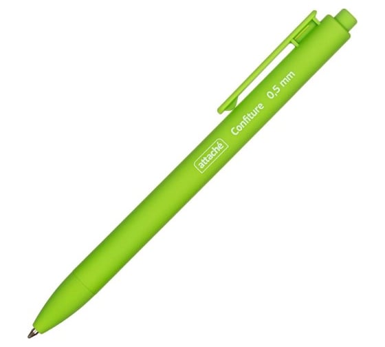 Изображение товара Автоматическая шариковая ручка 12 шт в упаковке Attache Confiture 05 мм синий без манжетки 977787