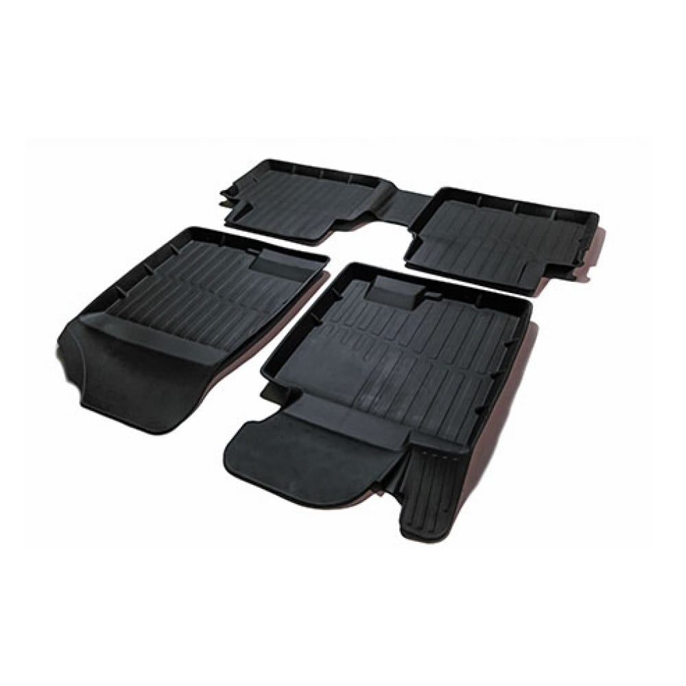 Резиновые коврики в салон KIA Ceed II 2012-2018 SRTK коврик в багажник для kia ceed ii 2012 2018 pro купэ vicecar