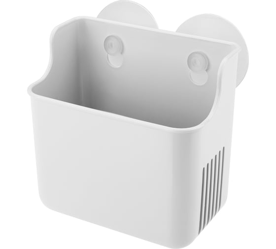 Изображение товара Подвесной держатель Econova Helper на присосах, 127х90х124 мм Белый 433227016