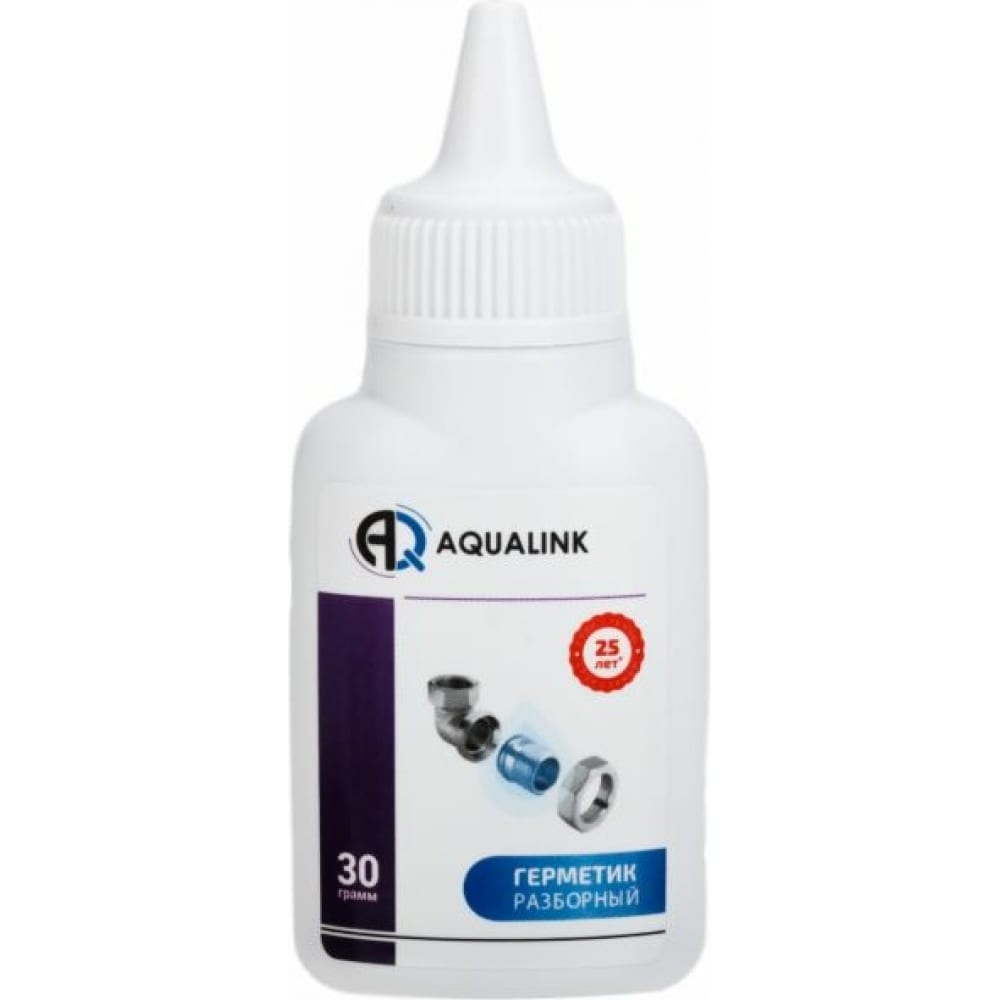 Разборный анаэробный клей-герметик AQUALINK разборный анаэробный клей герметик aqualink