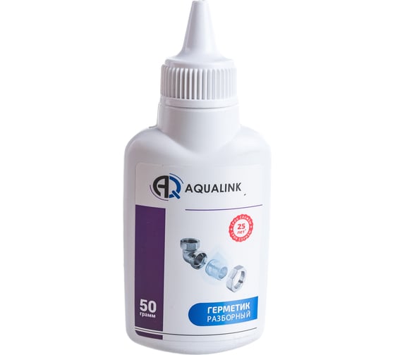 Изображение товара Анаэробный клей-герметик AQUALINK разборный, 50 г 2932 02932
