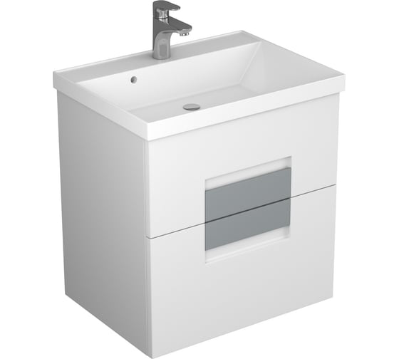 Изображение товара Тумба Veneciana VETRO 60 с 2-мя ящ, под умывальник Астория 60 56053