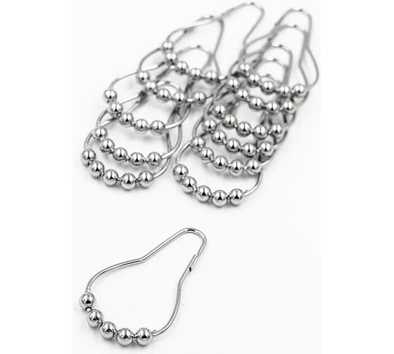 Изображение товара Кольца для штор Bath Plus хром 12 шт KDMChrom