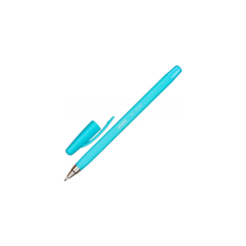 Неавтоматическая шариковая ручка Attache треугольная неавтоматическая масляная шариковая ручка attache