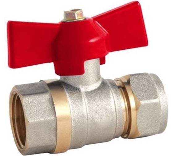 Изображение товара Кран шаровой для металлопластика DORON 20x1/2" ц/г 017971