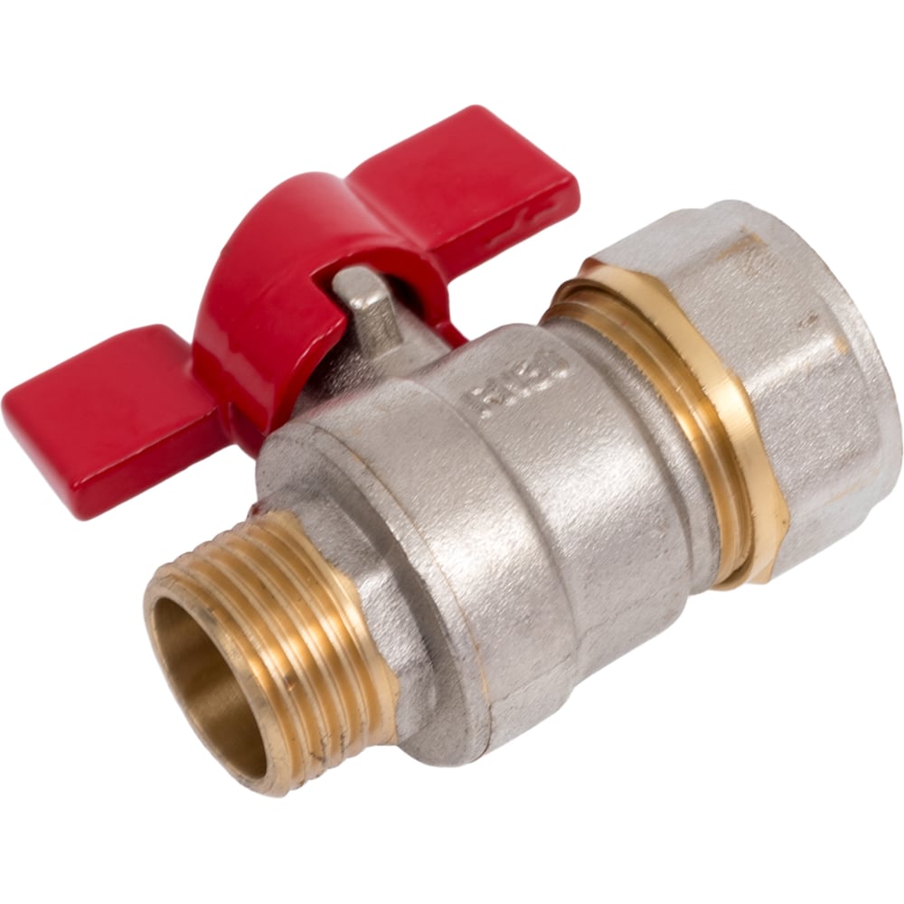 Изображение товара Кран шаровой для металлопластика DORON 20x1/2 ц/ш 017972