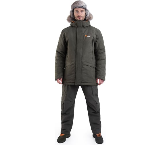 Изображение товара Куртка зимняя PRIDE Маламут V2 -35, хаки, размер 48-50, рост 182-188 4660335514793