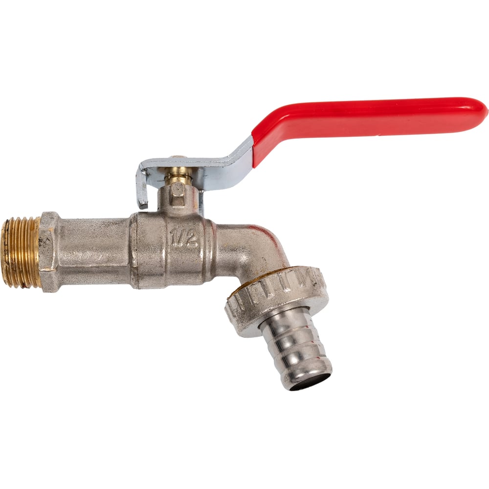 Изображение товара Кран шаровой с носиком DORON 1/2" нар.рез. 8436 бытовой латунь