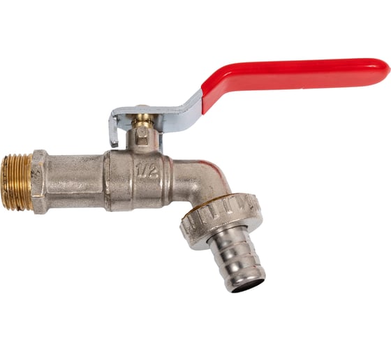 Изображение товара Кран шаровой с носиком DORON 1/2" нар.рез. 8436