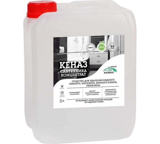 Изображение товара Чистящее средство для сантехники KENAZ концентрат 5л 809943