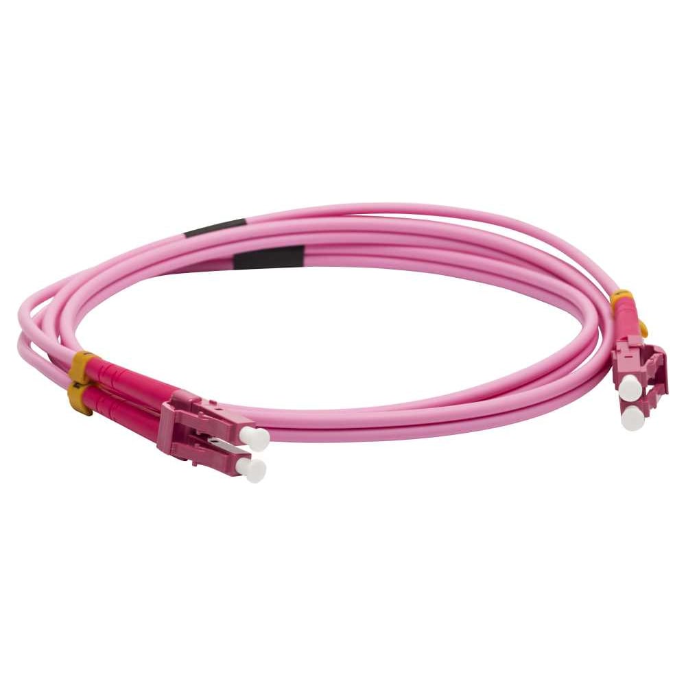 Изображение товара Патч-корд оптический дуплексный LANMASTER LC/PC-LC/PC, OM4, LSZH, 2 мм, 2.0 м LAN-2LC-2LC/OM4/SL-2.0 Изображение товара Патч-корд оптический дуплексный LANMASTER LC/PC-LC/PC, OM4, LSZH, 2 мм, 2.0 м LAN-2LC-2LC/OM4/SL-2.0