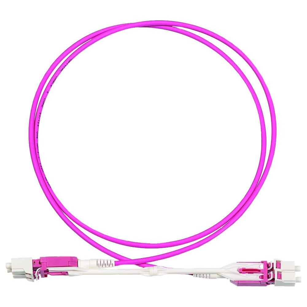 Изображение товара Оптический патч-корд LANMASTER 7 м OM4 LC/PC-LC/PC Dуплекс LSZH