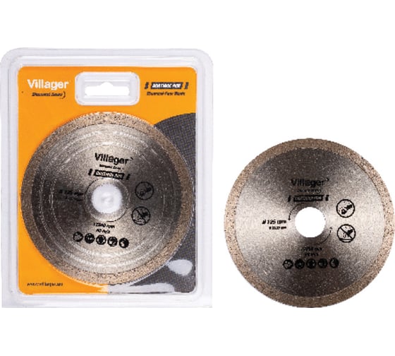 Изображение товара Алмазный диск - монолитный Villager DCBC-115 060664