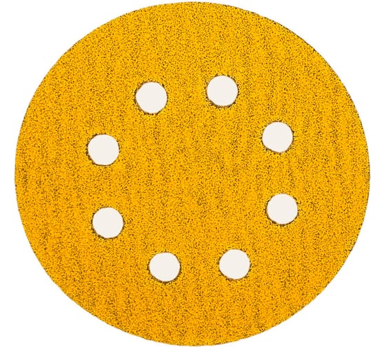 Изображение товара Набор шлифовальных кругов на липучке Vitatools 125 мм, P60-P600, 16 шт G-125-P60-P600-12-8