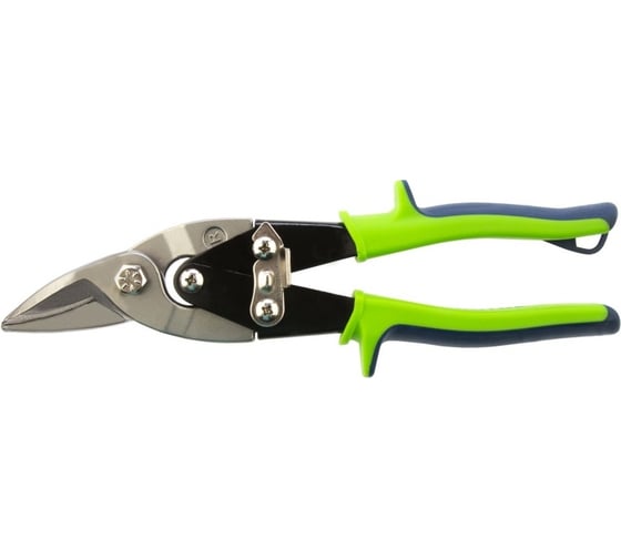 Изображение товара Ножницы по металлу СИБРТЕХ 250 мм, правый рез, сталь С55, двухкомпонентные рукоятки 78337