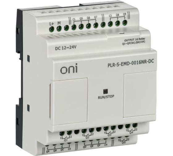 Изображение товара Логическое реле ONI PLR-S. 16DO PLR-S-EMD-0016NR-DC