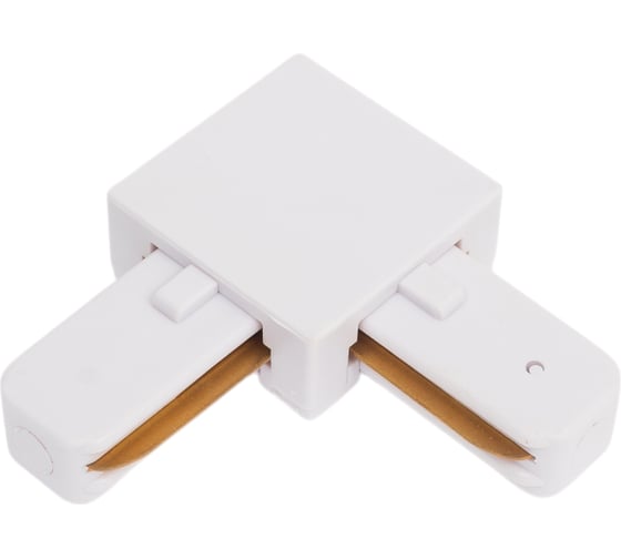 Изображение товара Коннектор угловой для П-образного однофазного шинопровода truEnergy белый 23103