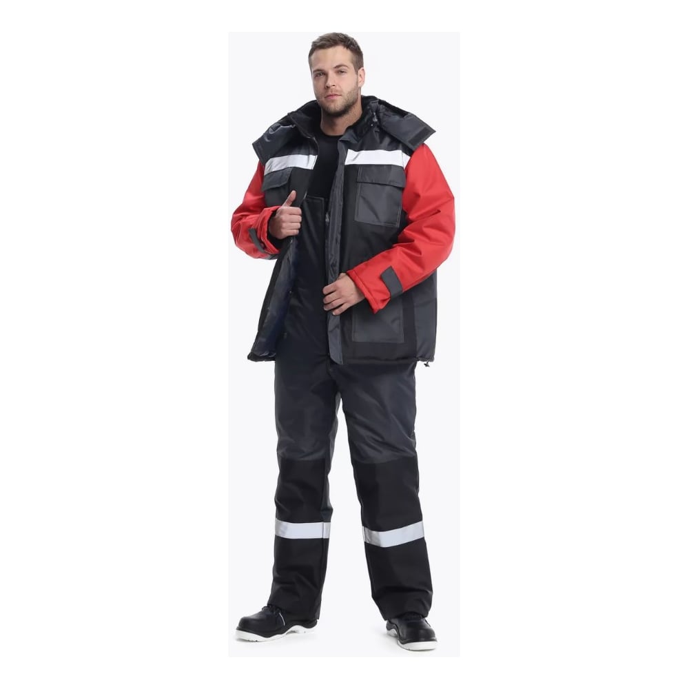 Изображение товара Куртка утепленная ИВАРУС Мир 40-42 рост 182-188 мужская с капюшоном