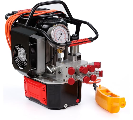 Изображение товара Насос гидравлический СМТ ATW 700 Bar, 4 Поста, ПДУ, Радиатор. 5,5 L. 220 V. LP3-4