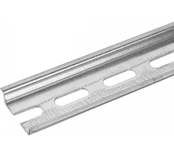 Изображение товара DIN-рейка перфорированная оцинкованная Промрукав L-225 мм (0,8 мм) (10 шт/уп) PR08.25054
