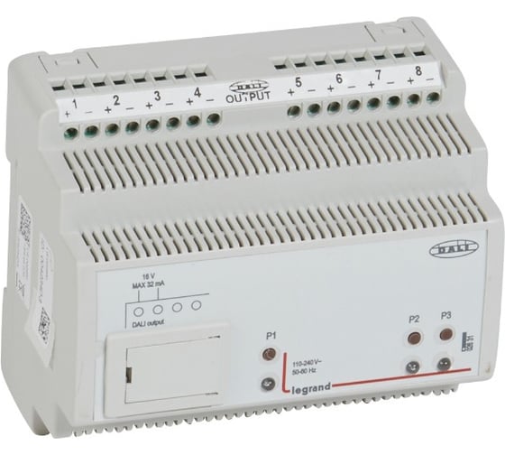 Изображение товара Интерфейс Legrand SCS/DALI - MyHOME - SCS - 8 каналов 002631