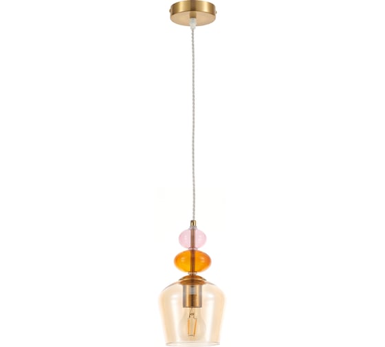 Изображение товара Светильник подвесной (подвес) Rivoli Corina 4114201 1 х Е27 40 Вт дизайн Б0066461