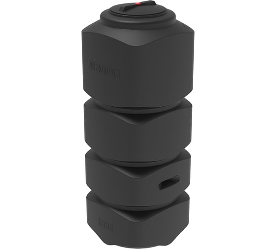 Изображение товара Емкость Экопром L 1000 New черная 103.1000.899.001