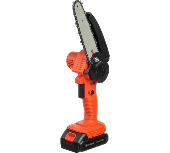 Изображение товара Пила цепная аккум. ЕРМАК ПЦА-20В, 150 мм, 2.0 Ач Li-ion, 5м/с, ЗУ 691-042