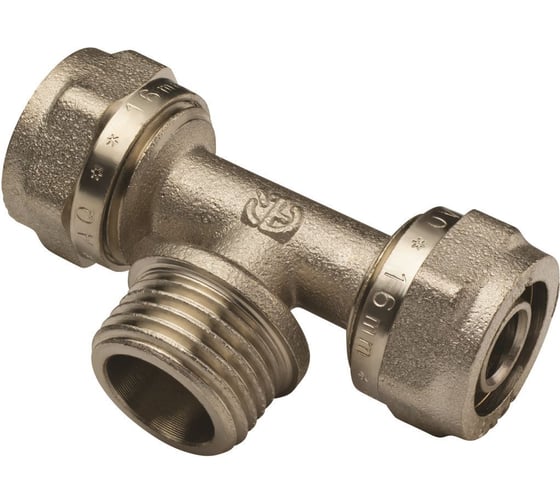 Изображение товара Тройник AQUALINK 16х1/2 нар х16  арт. (Цена за упаковку 10 шт.)  арт. 287