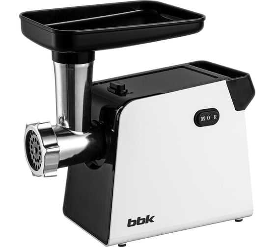 Изображение товара Мясорубка электрическая bbk MG2007 черный/белый ЦБ-00002172
