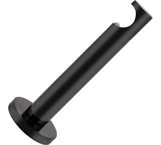 Изображение товара Кронштейн металлический ООО АС Март прямой D19, черный матовый 4812634140658