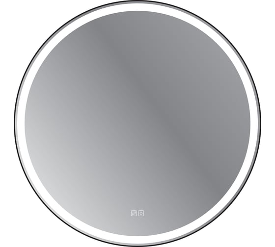 Изображение товара Зеркало в металлической раме Cezares, со встроенной подсветкой, сенсорным выключателем и подогревом, 12V, 220-240V, 807x30 CZR-SPC-CADRO-800-LED-TCH-WARM