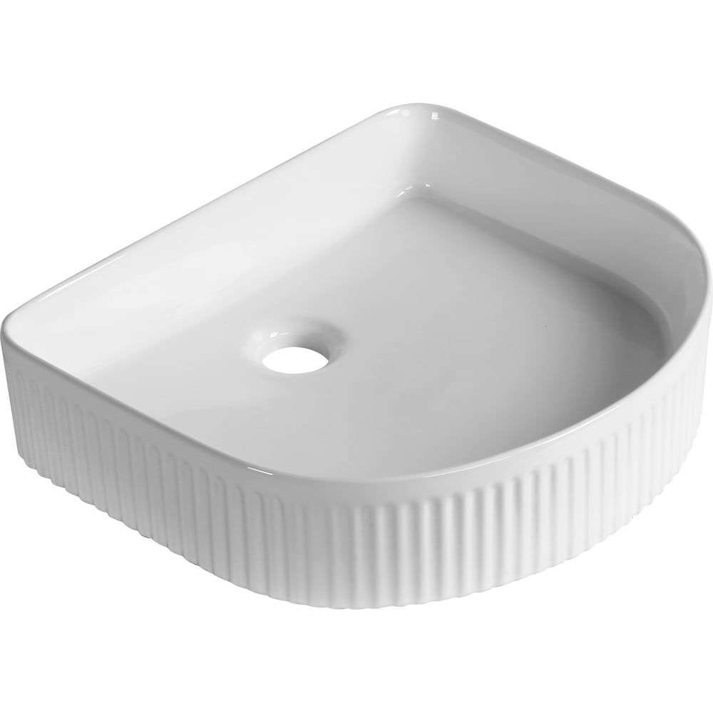 Изображение товара Накладная раковина Milleau Glace MU8011-GW белый глянец для современной ванной