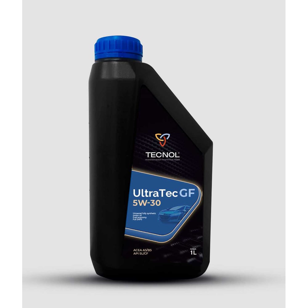 Изображение товара Энергосберегающее синтетическое моторное масло TECNOL UltraTec GF 5w30 ACEA A5/B5 394266-001