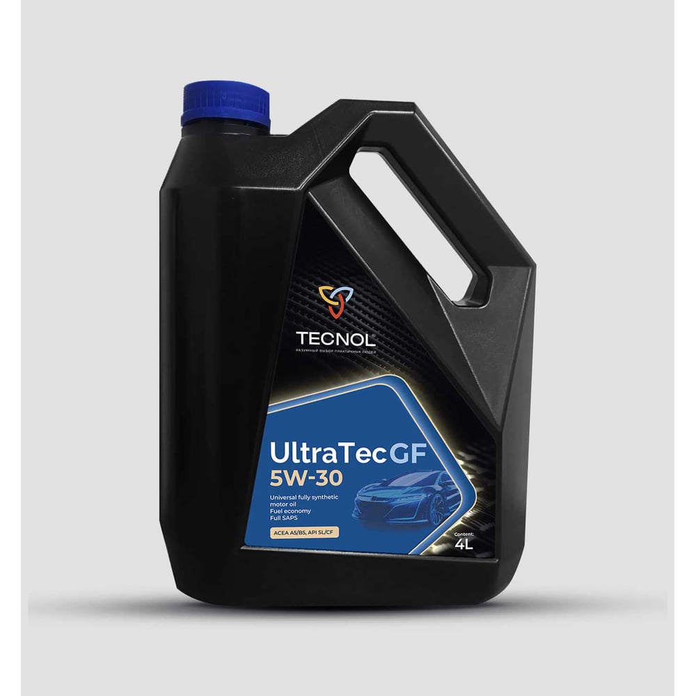 Изображение товара Энергосберегающее синтетическое моторное масло TECNOL UltraTec GF 5w30 ACEA A5/B5 394267-004