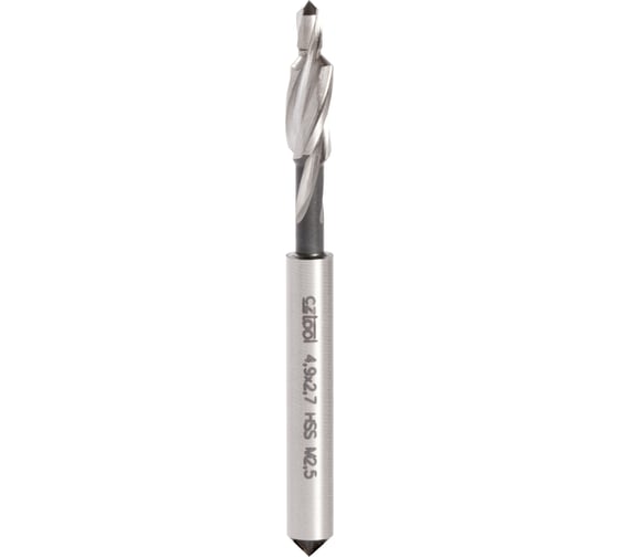 Изображение товара Цековка (2.7/4.9х71 мм; 90 гр.; М2.5; HSS) Bucovice Tools 851042