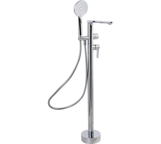 Изображение товара Напольный смеситель для ванны Cezares хром LUX-VDP-01