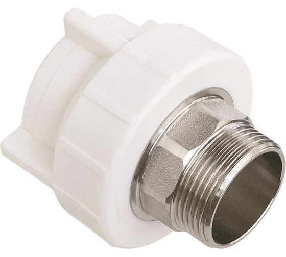 Изображение товара Комбинированная муфта AQUALINK ПП, под ключ, 50х1 1/2 нар (Цена за упаковку 5 шт.)  арт. 3593