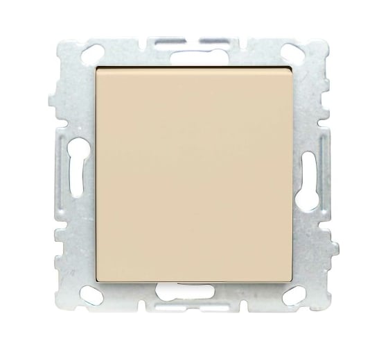 Изображение товара Набор выключатель Metronex Electric Roma Choco одноклавишный без рамки, 6шт FVK050322TKR-6