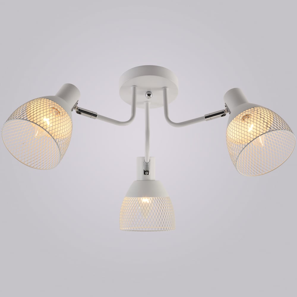 Изображение товара Потолочный светильник ReLuce 01581-0.3-03 WH+CR с 3 лампами для яркого освещения