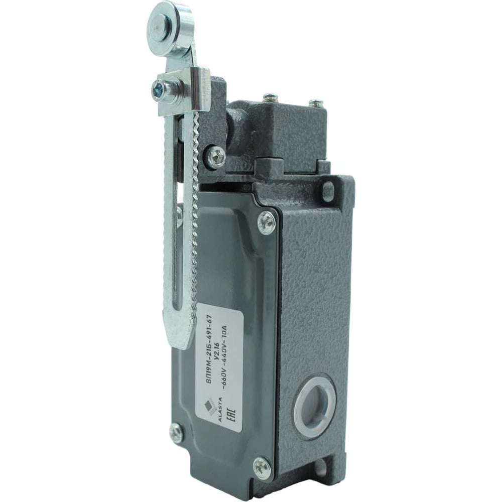 Изображение товара Выключатель путевой концевой Аласта ВП19М-21Б-491-67 AL-VP16MB-491-2.16