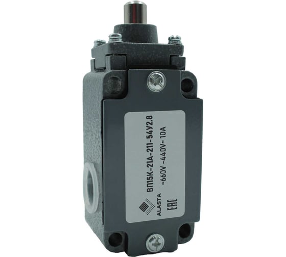 Изображение товара Выключатель путевой концевой Аласта ВП 15К-21А-211-54 У2.8 AL-VP15KA-211-8