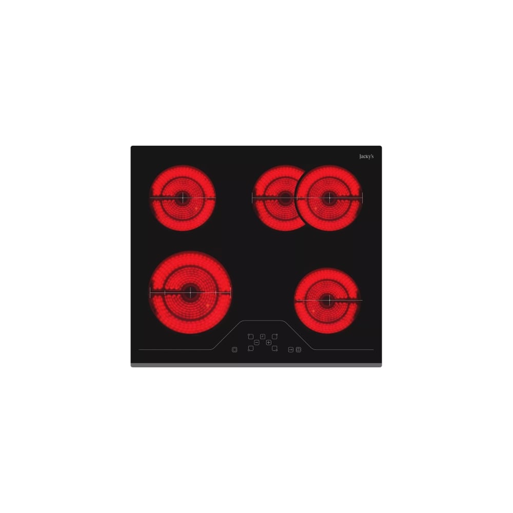 Изображение товара Стеклокерамическая варочная поверхность Jacky's JH MB67 4 конфорки сенсорное управление